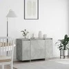 Kabalas Betono pilka 120 x 41 x 75 cm Apdirbta mediena