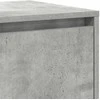 Kabalas Betono pilka 120 x 41 x 75 cm Apdirbta mediena