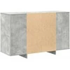 Kabalas Betono pilka 120 x 41 x 75 cm Apdirbta mediena