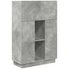 Stalas Betono pilka 71.5 x 31.5 x 106.5 cm Apdirbta mediena