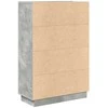 Stalas Betono pilka 71.5 x 31.5 x 106.5 cm Apdirbta mediena