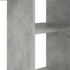 Stalas Betono pilka 142 x 102 x 73 cm Apdirbta mediena
