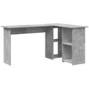 Stalas Betono pilka 142 x 102 x 73 cm Apdirbta mediena