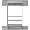Biliardo lazdos stovas Apdirbta mediena 93 x 12 x 103 cm
