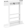 Biliardo lazdos stovas Apdirbta mediena 93 x 12 x 103 cm Balta