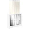 Biliardo lazdos stovas Apdirbta mediena 60 x 20 x 57 cm Balta