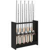 Biliardo lazdos stovas Apdirbta mediena 60 x 20 x 57 cm Juoda