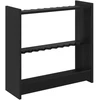 Biliardo lazdos stovas Apdirbta mediena 60 x 20 x 57 cm Juoda