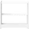 Biliardo lazdos stovas Apdirbta mediena 60 x 20 x 57 cm Balta