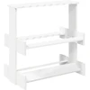 Biliardo lazdos stovas Apdirbta mediena 60 x 35 x 60 cm Balta