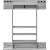 Biliardo lazdos stovas Apdirbta mediena 93 x 12 x 103 cm