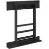 Biliardo lazdos stovas Apdirbta mediena 93 x 12 x 103 cm Juoda