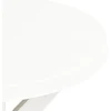 Bistro staliukas, baltos spalvos, plastikas, 70cm skersmens