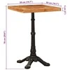 Bistro stalas Ruda 50 x 50 x 76 cm Kietos akacijos mediena