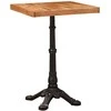 Bistro stalas Ruda 50 x 50 x 76 cm Kietos akacijos mediena