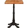 Bistro stalas Ruda 50 x 50 x 76 cm Kietos akacijos mediena