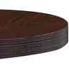 Bistro staliukas, tamsiai rudos spalvos, 40cm, MDF