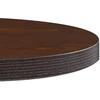 Bistro staliukas, tamsiai rudos spalvos, 60cm, MDF