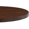 Bistro staliukas, tamsiai rudos spalvos, 80cm, MDF