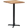 Bistro stalo koja, juodos spalvos, 56x56x107cm, ketus