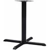 Bistro stalo koja, juodos spalvos, 76x76x72cm, ketus