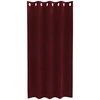 Užtemdymo užuolaidos 2 pcs Vyno raudona 140 x 175 cm Aksomas