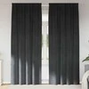 Užtemdymo užuolaidos 2 pcs Šviesiai pilka 140 x 225 cm Aksomas