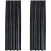 Užtemdymo užuolaidos 2 pcs Tamsiai pilka 140 x 245 cm Aksomas