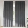 Užtemdymo užuolaidos 2 pcs Šviesiai pilka 140 x 245 cm Aksomas