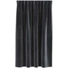 Užtemdymo užuolaidos 2 pcs Tamsiai pilka 140 x 140 cm Aksomas