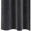 Užtemdymo užuolaidos 2 pcs Tamsiai pilka 140 x 140 cm Aksomas