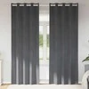 Užtemdymo užuolaidos 2 pcs Šviesiai pilka 140 x 260 cm Aksomas