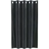 Užtemdymo užuolaidos 2 pcs Tamsiai pilka 140 x 140 cm Aksomas