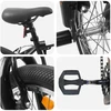 BMX Dviratis 16 Colių 5-8 metų amžiaus Juoda