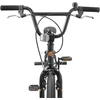 BMX Dviratis 16 Colių 5-8 metų amžiaus Juoda