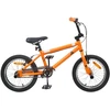 BMX Dviratis 16 Colių 5-8 metų amžiaus Oranžinė