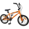 BMX Dviratis 16 Colių 5-8 metų amžiaus Oranžinė