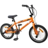 BMX Dviratis 16 Colių 5-8 metų amžiaus Oranžinė