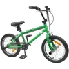 BMX Dviratis 16 Colių 5-8 metų amžiaus Žalia