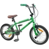 BMX Dviratis 18 Colių 7-10 metų amžiaus Žalia