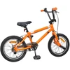 BMX Dviratis 18 Colių 7-10 metų amžiaus Oranžinė