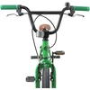BMX Dviratis 18 Colių 7-10 metų amžiaus Žalia