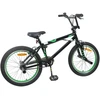 BMX Dviratis 20 Colių skirta vyresniems nei 9 metų Juoda