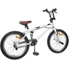 BMX Dviratis 20 Colių skirta vyresniems nei 9 metų Balta