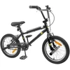 BMX Dviratis 20 Colių skirta vyresniems nei 9 metų Juoda