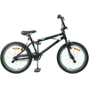 BMX dviratis 20 Colių skirta vyresniems nei 9 metų Juoda
