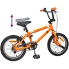 BMX Dviratis 20 Colių skirta vyresniems nei 9 metų Oranžinė