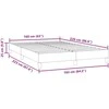 Box Spring Lova be čiužinio Tamsiai žalia 160x220 cm aksomas