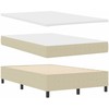 LED Čiužinio Lova Šviesiai pilka ir balta. 120 x 190 cm