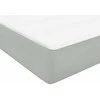Box Spring Lova su čiužiniu Šviesiai pilka 90x210 cm Velvet